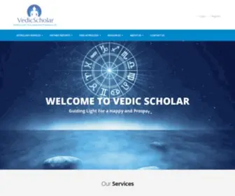 Vedicscholar.com(Vedic Scholar) Screenshot