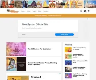 Vedicsources.com(Hindu Art Store) Screenshot