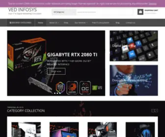 Vedinfosys.com(Helping and Growing your Business through IT & Digital Marketing) Screenshot