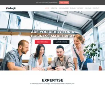 Vedlogic.com(Vedlogic Solutions Pvt) Screenshot