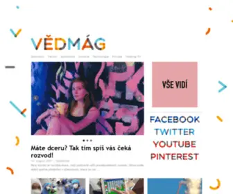 Vedmag.cz Screenshot