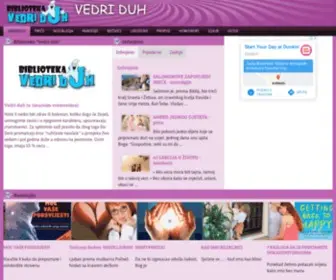 Vedriduh.com(Biblioteka "Vedri duh") Screenshot