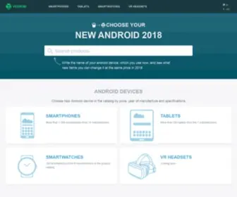 Vedroid.com(Catalog of Android Devices and Gadgets) Screenshot