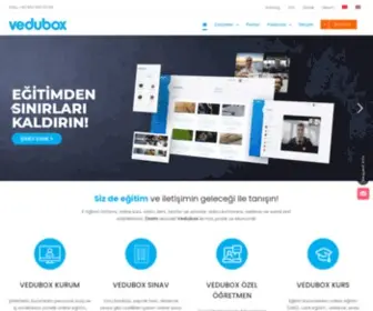 Vedubox.com(Uzaktan Eğitim ve Online Eğitim Yazılımı ve Programı) Screenshot