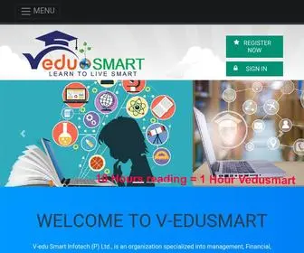 Vedusmart.com(V-edusmart infotech) Screenshot