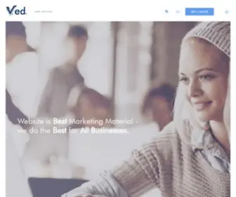 Vedwebservices.com(Ved Web Services) Screenshot