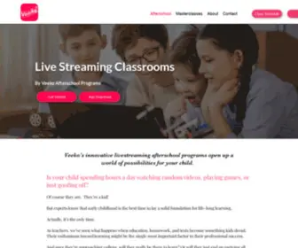 Veeko.com(Innovative Livestreaming Online Classes) Screenshot