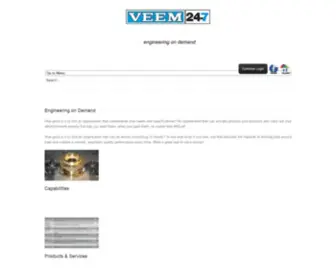 Veem247.com(VEEM 247 Engineering Services) Screenshot