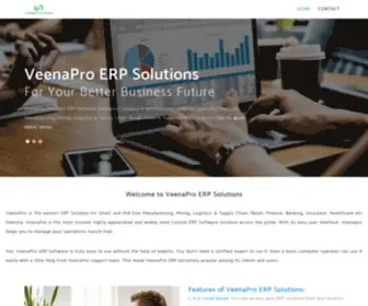 Veenapro.com(Best ERP Software Solutions Company in Bhubaneswar) Screenshot