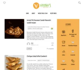 Veenasvegnation.com(Veenas Vegnation) Screenshot