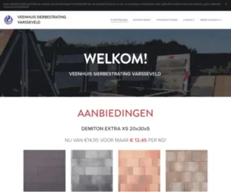 Veenhuis-Sierbestrating.nl(VANAF NU VERKRIJGBAAR) Screenshot
