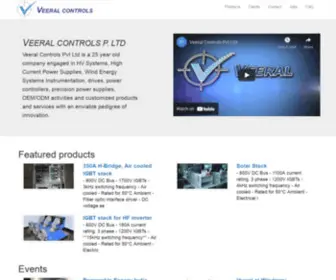 Veeral.com(Veeral Controls) Screenshot