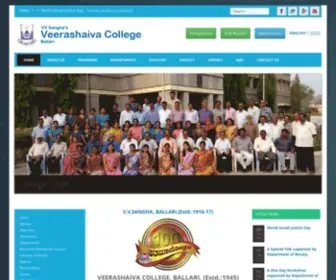 Veerashaivacollege.org(Veerashaivacollege) Screenshot