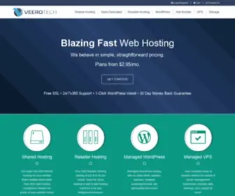 Veerotech.net(Web Hosting) Screenshot