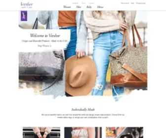 Veeshee.com(Handcrafted bags) Screenshot