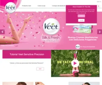 Veet.es(Veet ofrece una amplia gama de productos para la depilación) Screenshot