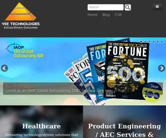 Veetechnologies.com(Vee Technologies) Screenshot