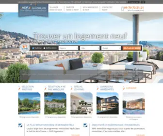 Vefa-Immobilier.com(VEFA Immobilier vous accompagne pour l'achat d'un logement neuf en PACA) Screenshot