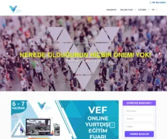 Vef.com.tr(Yurtdışı) Screenshot