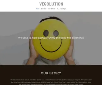 Veg-Olution.com(VEGOLUTION) Screenshot