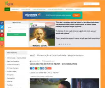 Veg11.com.br(Alimentação e Espiritualidade) Screenshot