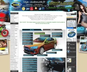Vega-Automoto.fr(Depuis 2010 Marque Française d'accessoires auto) Screenshot