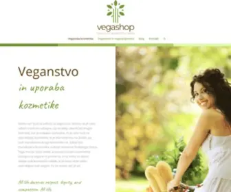 Vega-Shop.si(Veganska kozmetika) Screenshot