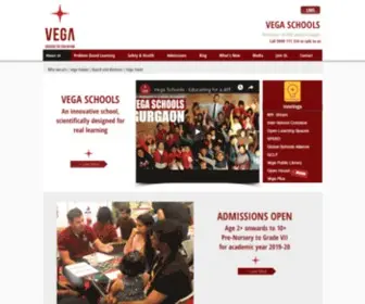 Vega.edu.in(Vega school) Screenshot