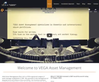 Vegacapital.co.za(VEGA Asset Management) Screenshot