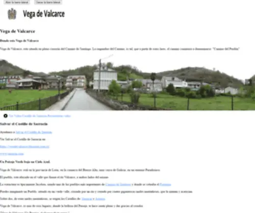 Vegadevalcarce.com(Vega de Valcarce) Screenshot