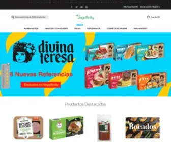 Vegaffinity.com(Tienda Vegana Online) Screenshot