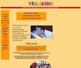 Vegakids.com(Instituto para el desarrollo infantil y centro Bérard de reeducación auditiva) Screenshot