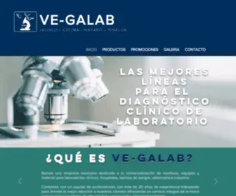 Vegalab.com.mx(Reactivos, equipos y material para Laboratorios) Screenshot