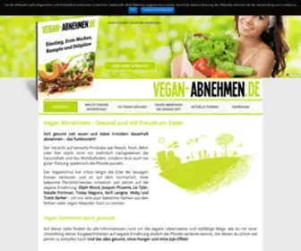 Vegan-Abnehmen.de(Sich gesund satt essen und trotzdem abnehmen) Screenshot