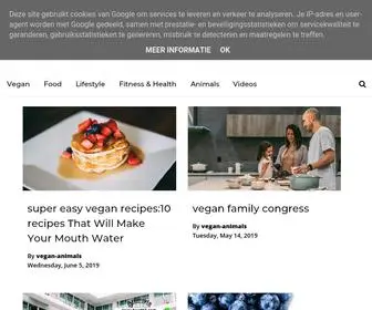 Vegan-Animals.com(Vegan Animals) Screenshot