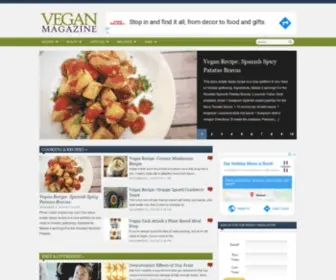 Vegan-Magazine.com(Vegan Magazine) Screenshot