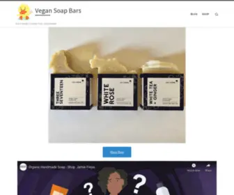 Vegan-Soap.com(Vegan Soap Bars) Screenshot
