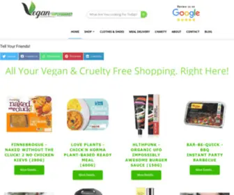 Vegan-Supermarket.uk(Vegan Supermarket uk) Screenshot