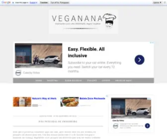 Veganana.com.br(Receitas veganas) Screenshot