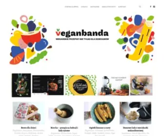 Veganbanda.pl(Wegański blog kulinarny) Screenshot