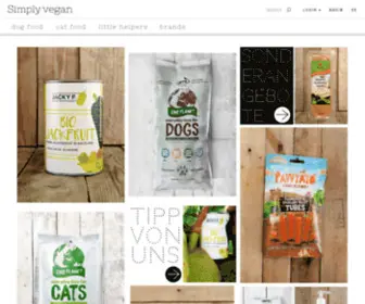 Veganbasics.de(Vegan Shop seit 2002) Screenshot