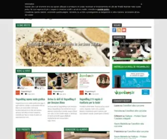 Veganblog.it(Ricette e prodotti dal mondo vegan) Screenshot