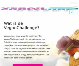 Veganchallenge.nl(Veganchallenge) Screenshot