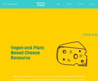 Vegancheese.co(Vegan and Plant Based Cheese Resource) Screenshot