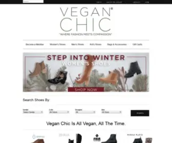 Veganchic.com(Vegan Shoes) Screenshot