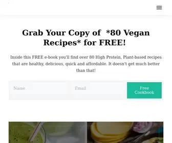 Vegandietandhealth.com(Vegan Diet and Health) Screenshot