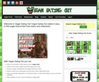 Veganeatingout.com(Veganeatingout) Screenshot