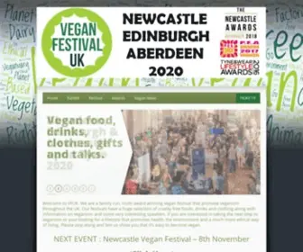 Veganfestival.co.uk(Vegan Festival 2020 UK) Screenshot