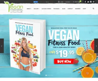 Veganfitnessmodel.com(Vegan Fitness ModelVegan Fitness Model) Screenshot