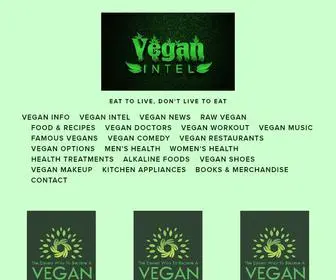 Veganintel.com(Vegan Intel) Screenshot